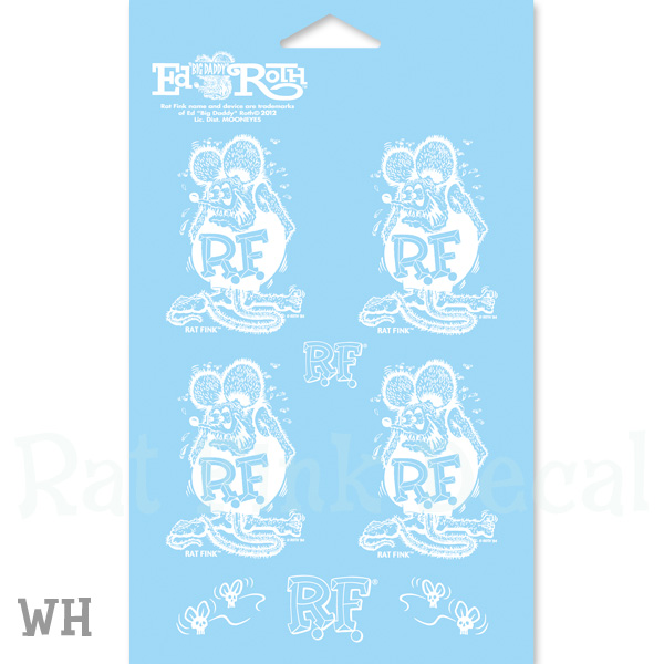 Photo: Rat Fink 4 Finks Decals
